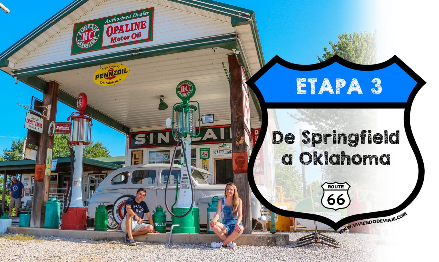 Etapa 3 Ruta 66 De Springfield a Oklahoma
