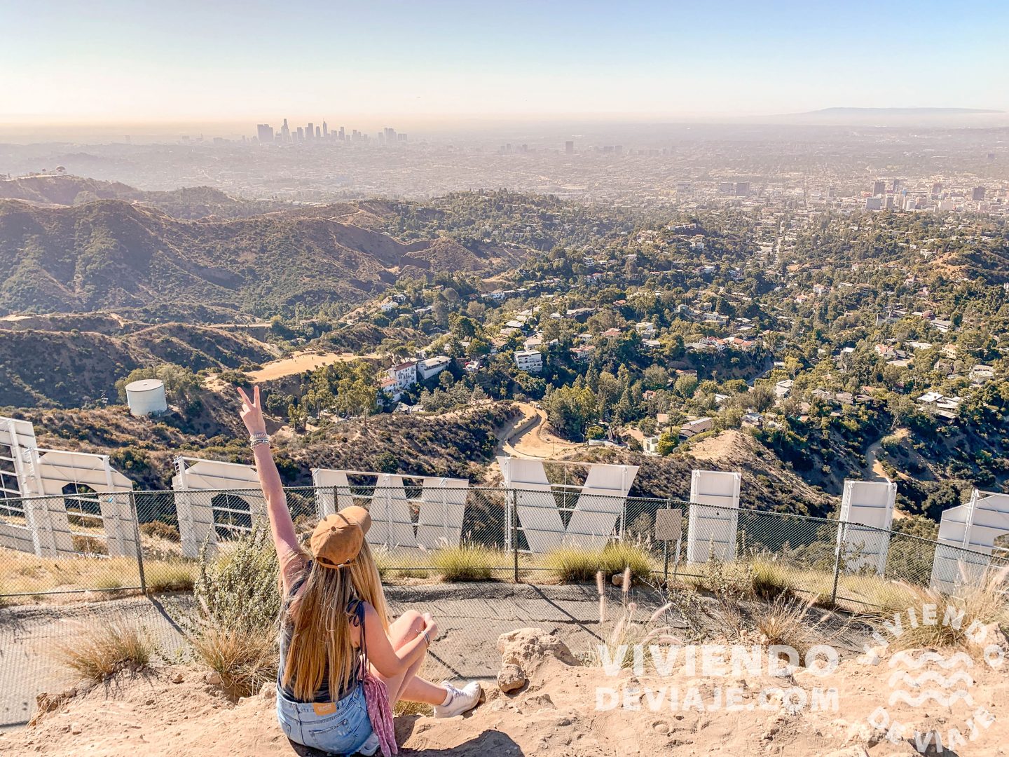 Cómo llegar al cartel de HOLLYWOOD Viviendo de Viaje
